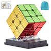 Metallic Cube Cyclone Boys Metallic [3x3 Cube] (with Japanese Solution & Pouch) - Competition Speedcube (No Magnets)