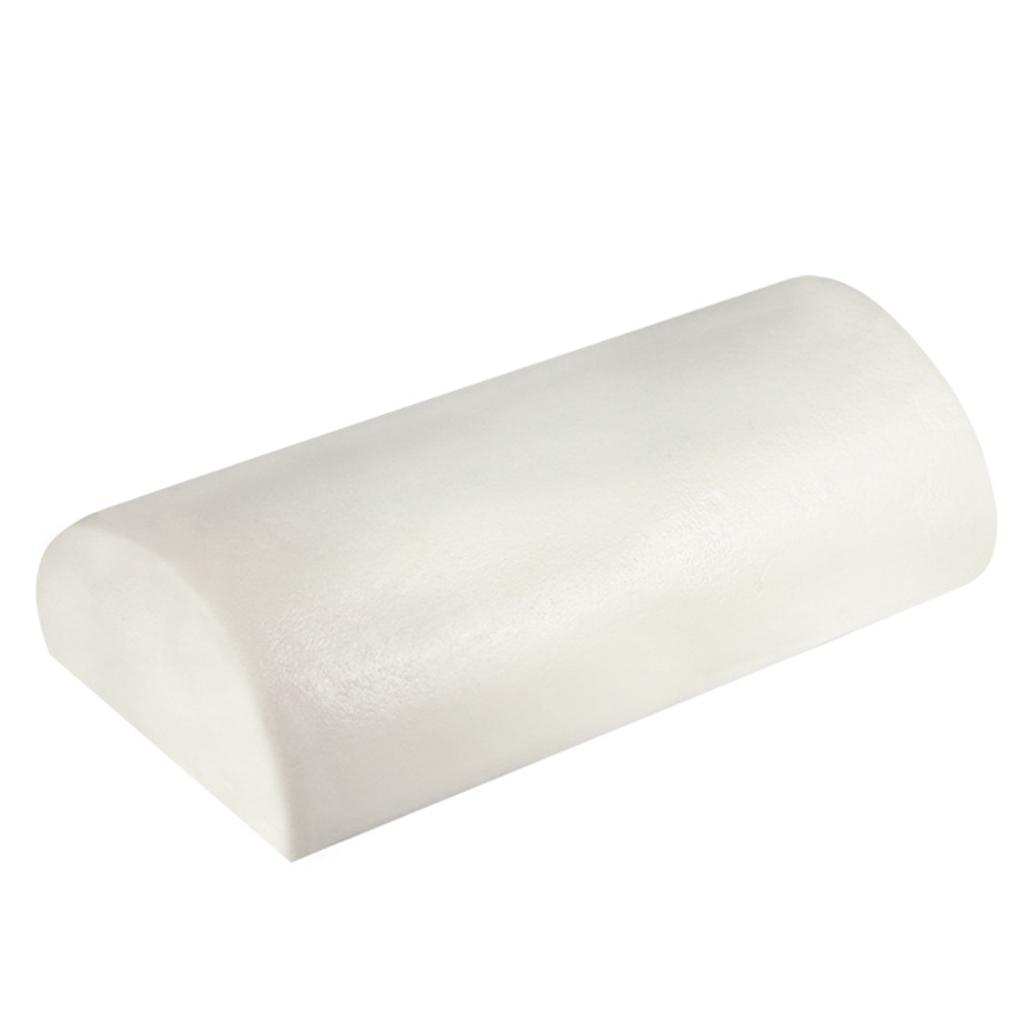 Black Semicircle Natural Pillow For Neck Support Portable And Breathable Wide Application Supportive