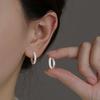 Temperament Twist Earrings Women's Niche Minimalist Personality High-end 100% Match INS Style Office Casual Daily Fashion Jewelry