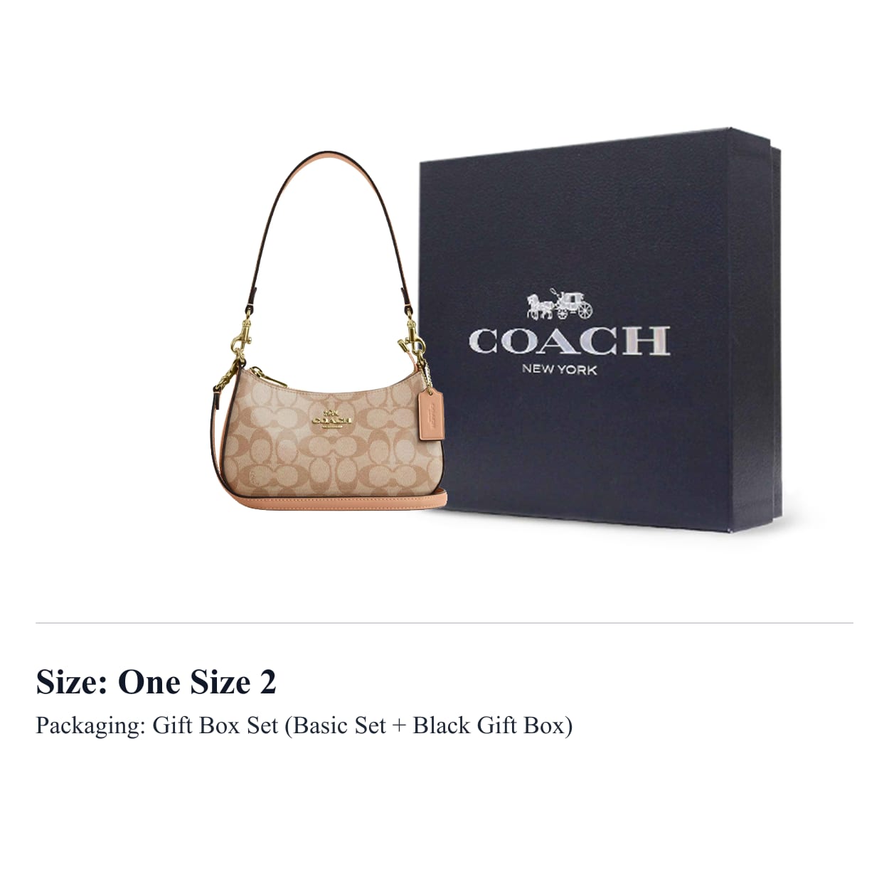 COACH Teri Coated Canvas Portable Crossbody