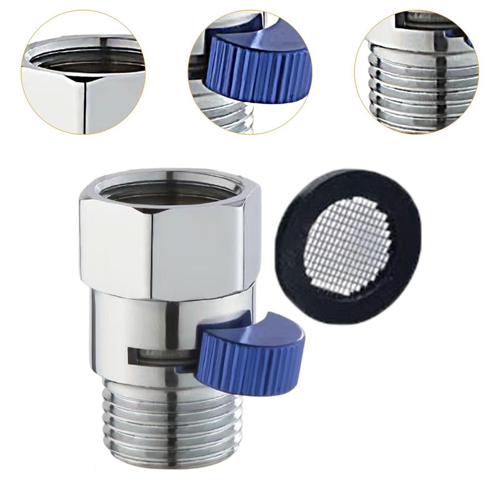 Shower Head Shut Off Valve Regulator for Bathroom Water Flow Control Valve