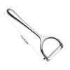 Vegetable Peeler with Plastic Handle and Stainless Steel Blade for Potato Apple Carrot
