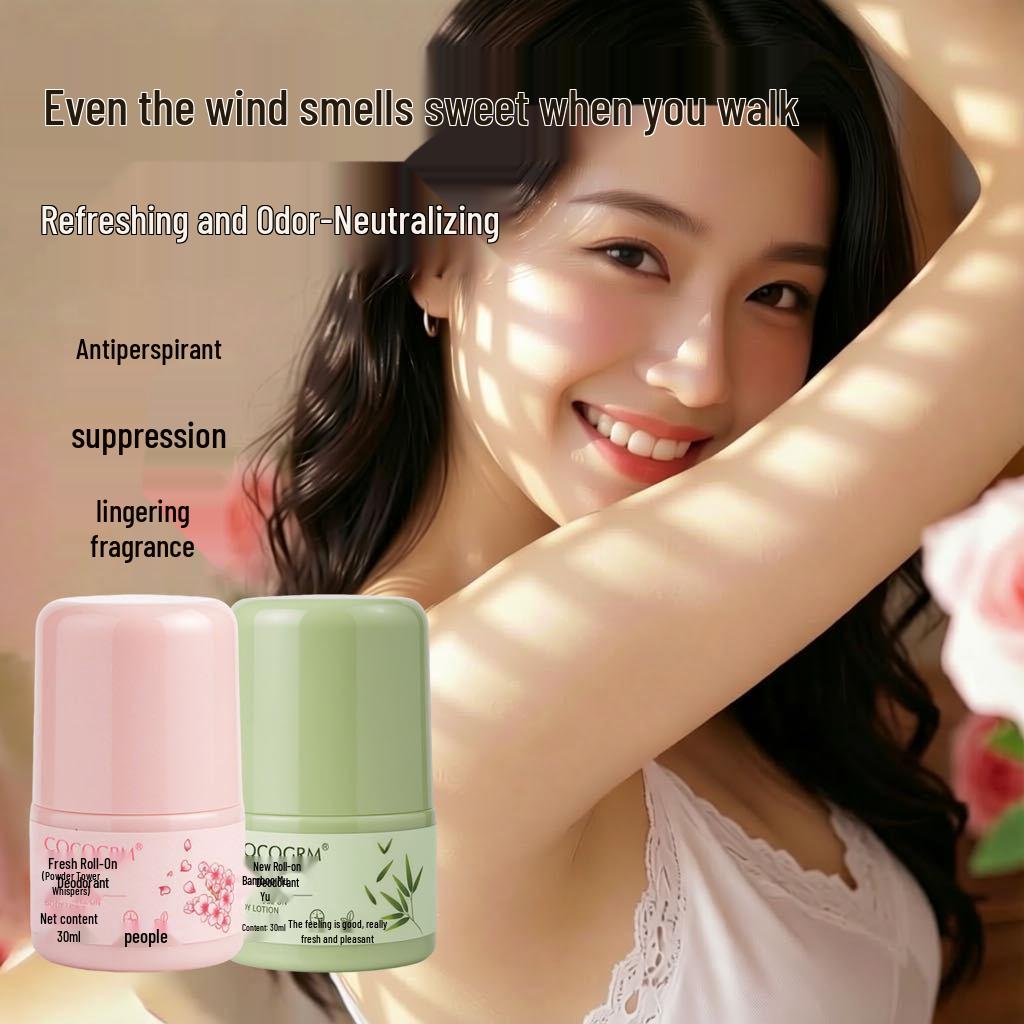 Verfrissende Zomer Antiperspirant Roll-On Deodorant - Draagbare en Geurige Oksel Geur Neutralisator