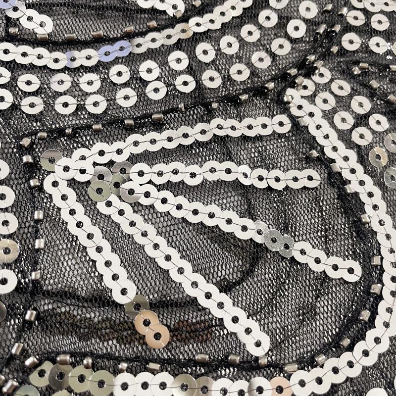 Women's Sequin Beaded Lace Short Summer Shawl Cardigan