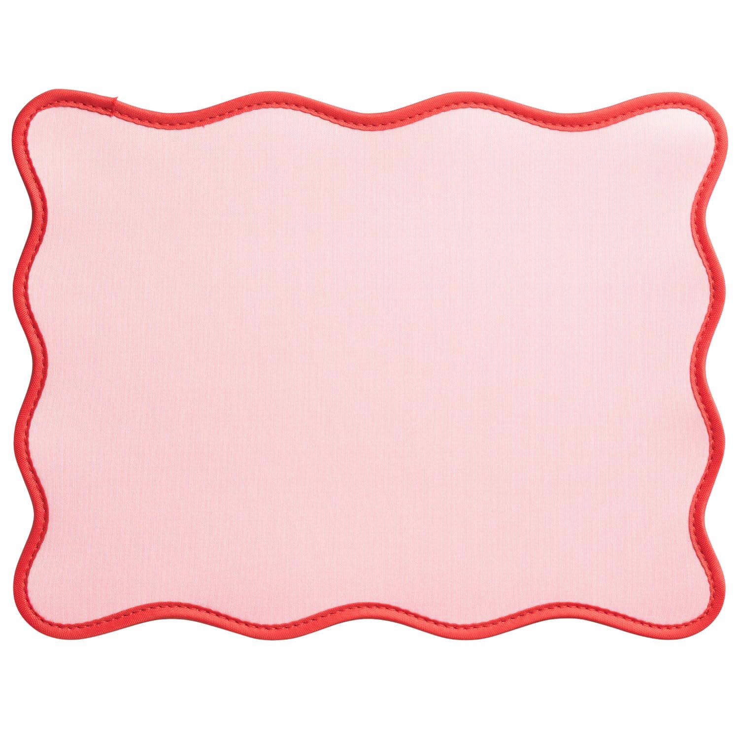 

ELECOM Wave UKIU Mouse Pad, Pink, MP-UK01PN розовый