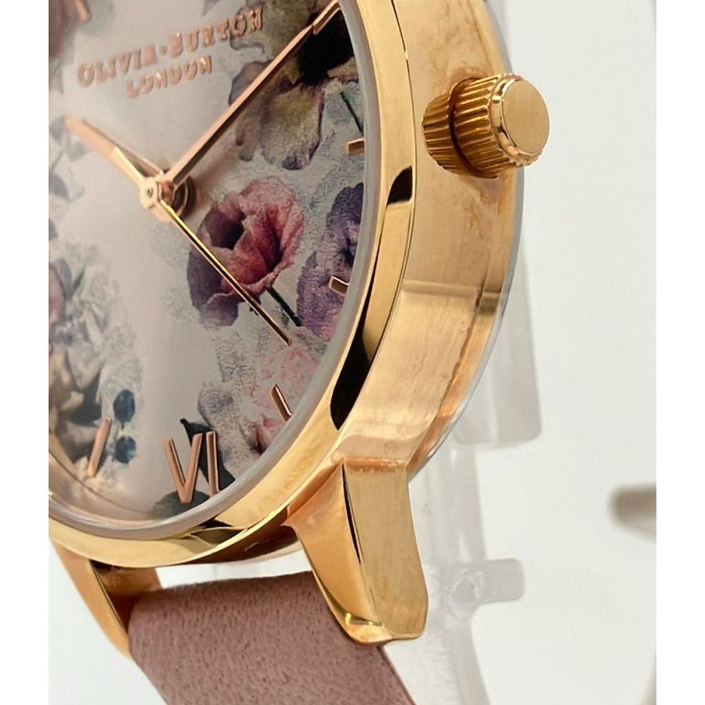 Used Olivia Burton Watch OBW0528 Quartz Silver Ladies OLIVIA BURTON