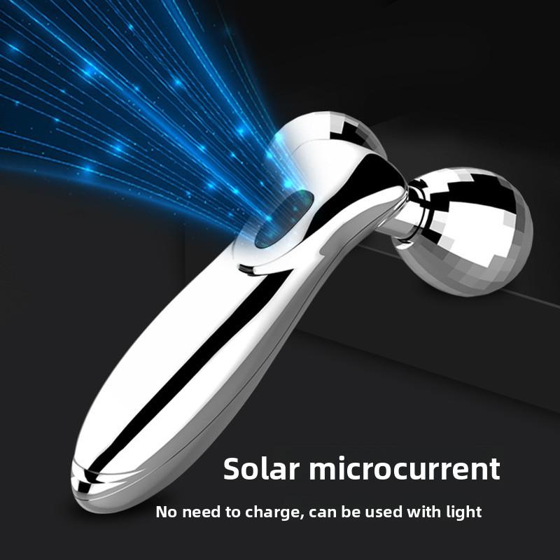 3D Roller Massager Face Massage Lifting Firming V Face Artifact EMS Micro Current Small V Face Beauty Instrument