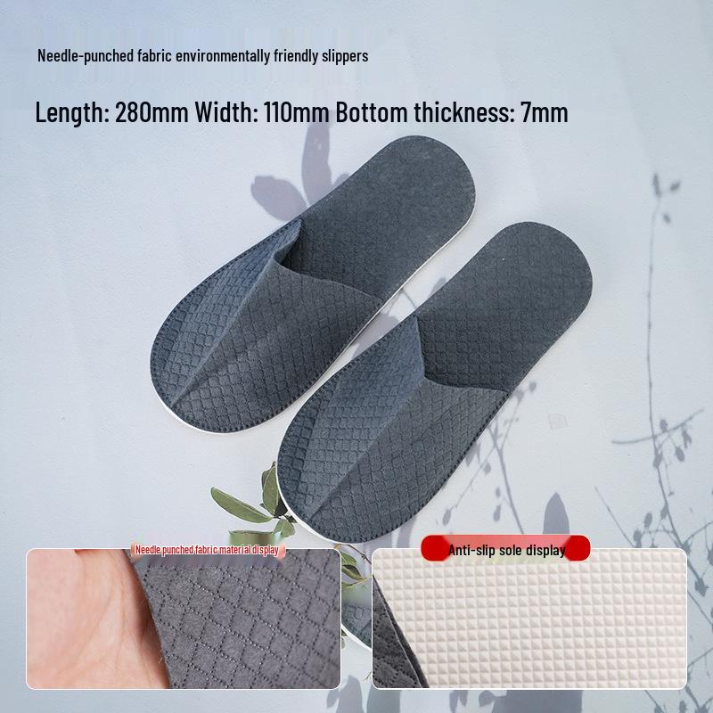 Luxuriöse rutschfeste Hausschuhe aus Korallenfleece für Hotels, B&Bs und Privatzimmer