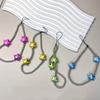 DIY Star Beaded Phone Chain Portable CellPhone Strap Lanyard Mobile Phone Pendant Decoration Exquisite Key Car Hangings