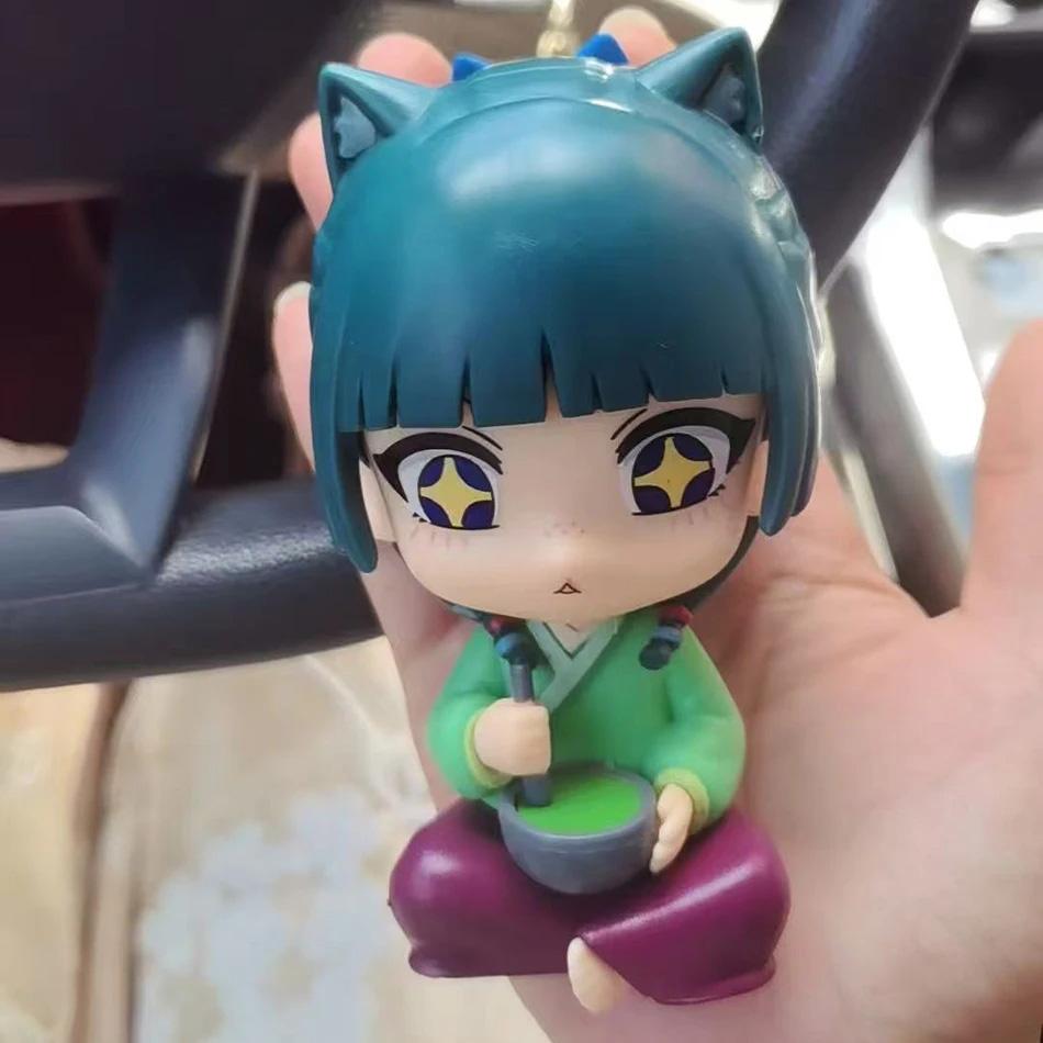 Auf Lager Die Tagebücher des Apothekers Maomao Mini-Figur Anime Peripherie Sitzspielzeug Desktop Auto Ornamente Modell Geschenke