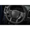 Steering Wheel Strip Panel Cover Trim For Ford F-150 2015- Black Wood Grain