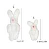 5Pcs Mini Soft Plush Bunny Joint Rabbit Doll Decoration for House Plush Mini Toy Stuffed Bunny Doll Bunny Figure Toy