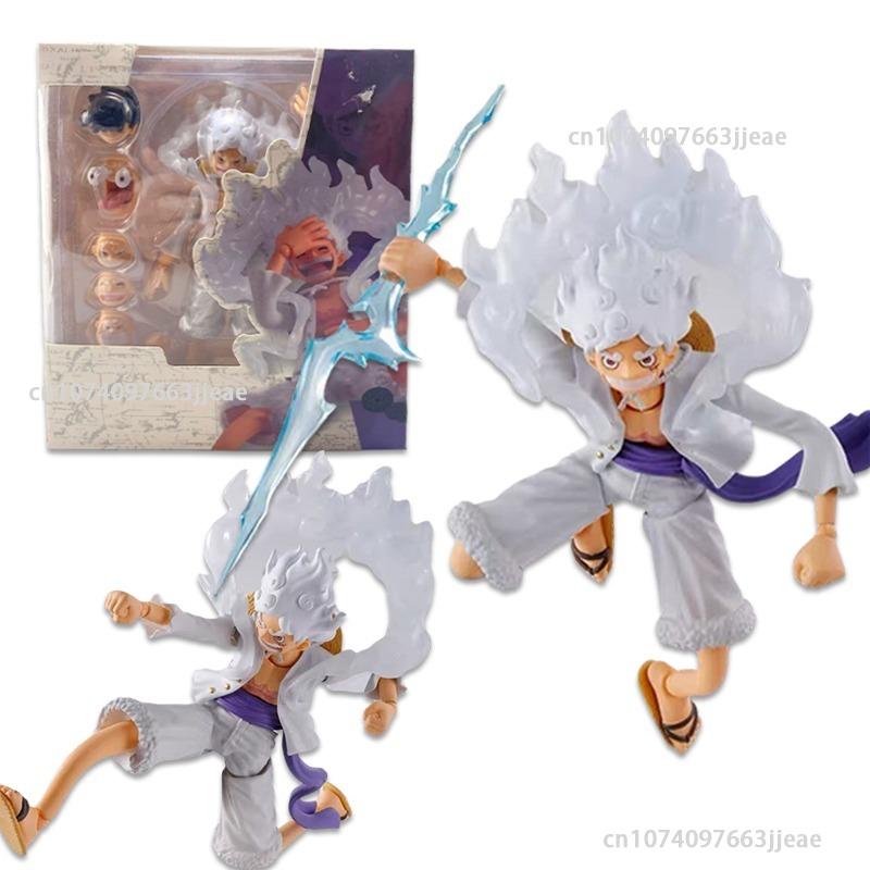 One Piece Figure Luffy Figures Gear 5 Nika Luffy Action Figure Pvc Gk Statue Model Doll Collection Desk Decor Toys Birthday Gift