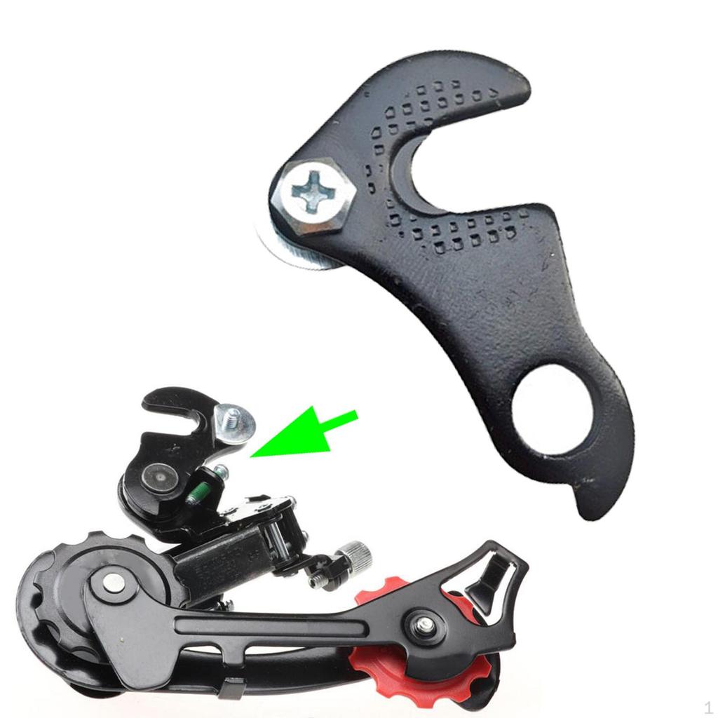 Rear Derailleur Hanger, Index Hanger Plate with Nut and Bolt