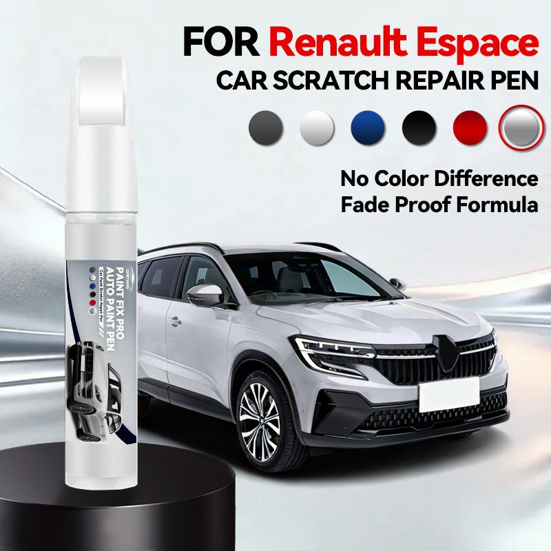 

Hot Car Dedicated For Renault Espace Car Paint Repair Pen Touch Up Scratch Remover DIY Auto Accessories Pearl White QXA Gray Sta срібний