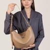 Versatile Genuine Leather Crossbody Bag New Single Shoulder Underarm Bag Dumpling Bag 2025 New Textured Handbag Women's Dumpling Bag