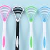 Dual-Use Tongue Scraper As Well As Cleaner Reusable Oral Beneficial Care Brush Perfect For Fresh Breath Dental Hygiene Mouth Cleaning Toothbrush