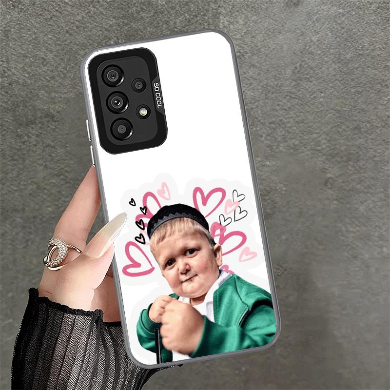 Funny Babaite Hasbulla Shockproof Phone Case for Samsung A17 A16 A15 A14 A37 A57 A36 A56 A26 A35 A55 A25 A34 A54 A24 A13 A23 A33
