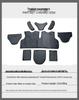 Rongma 6B45 Heavy Armor Full Protection Suit with Impact-Resistant EVA Cushioning Pad.