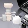 New Portable Data Cable Winder Cartoon Multi-function Data Cable Buckle Belt Silicone Binding Belt Desktop Cable Storage Buckle