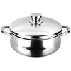 Casserole - FAGOR - Silverinox - 20 Cm - Acier Inoxydable - 2,8 L - Induction