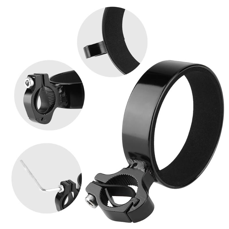 Outdoor Cycling Cup Holder Aluminum Alloy Bike Coffee Drink Cup Handlebar Mount Stand Utility Bicycle Riding Water Bottle Cage