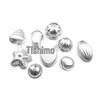 Aluminum Alloy Bath Bomb and Soap Mold - Shallow Hemisphere Design
