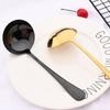 Akcesoria domowe naczynia kuchenne łyżka do zupy restauracja stół z głębokim dnem ze stali nierdzewnej obiad długi uchwyt wielofunkcyjny
