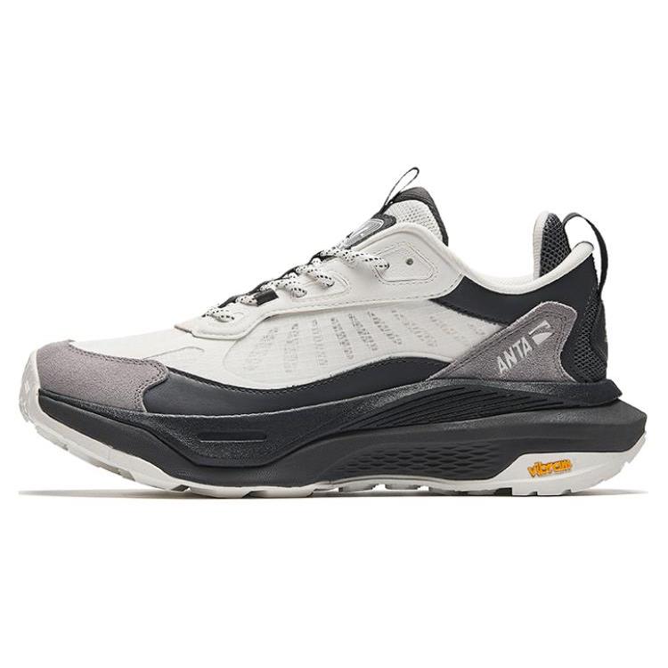 

new Anta Life Collection Mountain Pass Pro LS Cushioning Wear Resistant Low Top Casual Shoes Men s White Gray 41