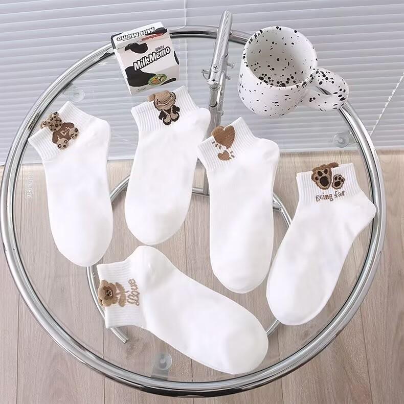 Spring-Summer Breathable Anti-Odor Cotton Ankle Socks for Men & Women
