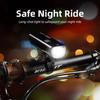 Bicycle Light 1000LM Front Bike Light IPX6 Waterproof MTB Handlebar Light Aluminum Alloy Charging Flashlight Highlight Cycling L