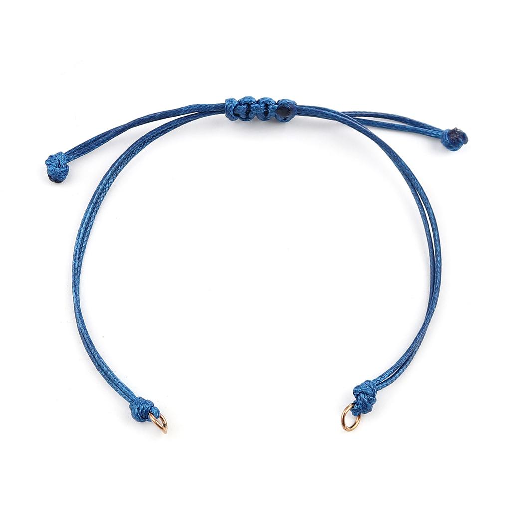 5PCs Multicolor Rope Lucky knots Bracelets Polyester Handmade Bangles Braiding Braided Bracelets Accessories Findings Adjustable