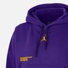 Jordan Dámská pletená mikina s kapucí s potiskem abecedy Los Angeles Lakers Fialová DR2525-504