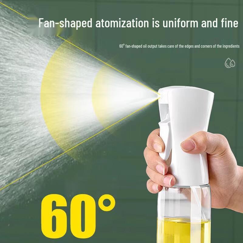 White Glass Kitchen Oil Sprayer