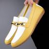Flat Bottomed Men's Leather Shoes Gentleman's High-quality and Comfortable Style Work and Office Luxury Loafers Plus Size