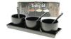 BOWLS CONTAINERS FOR SAUCE AND DIP 3 pcs SET