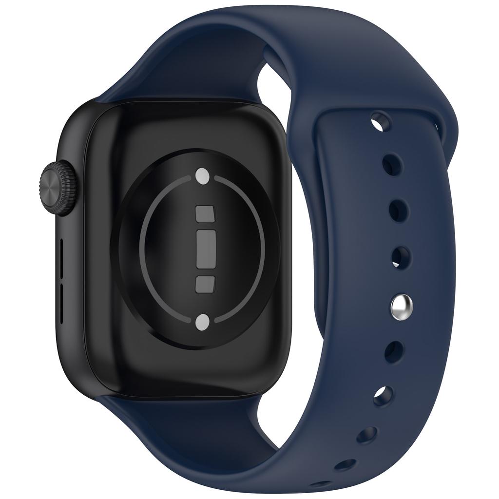 For Honor Watch 5 Silicone Watch Band Reverse Buckle Wrist Strap