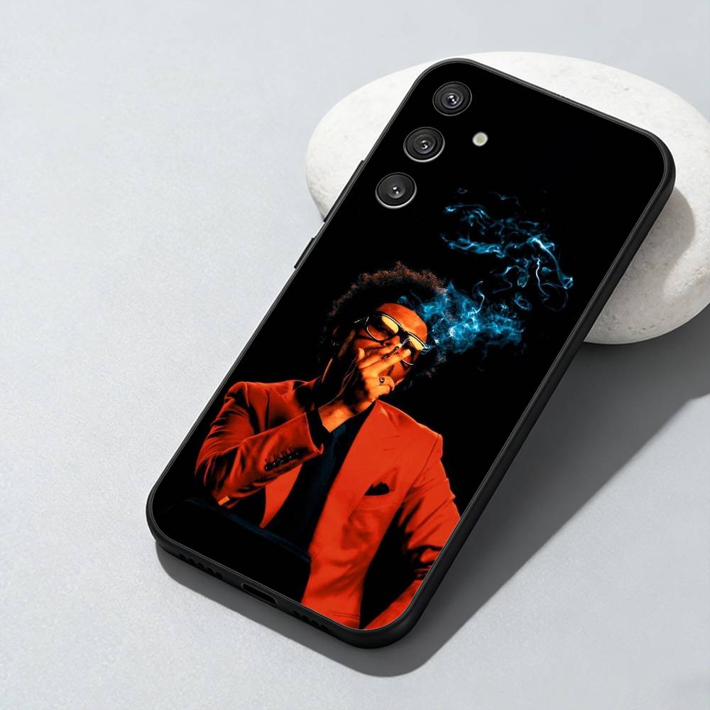 

The W-Weeknd B-Bliding L-Lights Phone Case For Samsung Galaxy A73,A72,A71,A70,A52,A51 Others Soft Black Cover Samsung a11