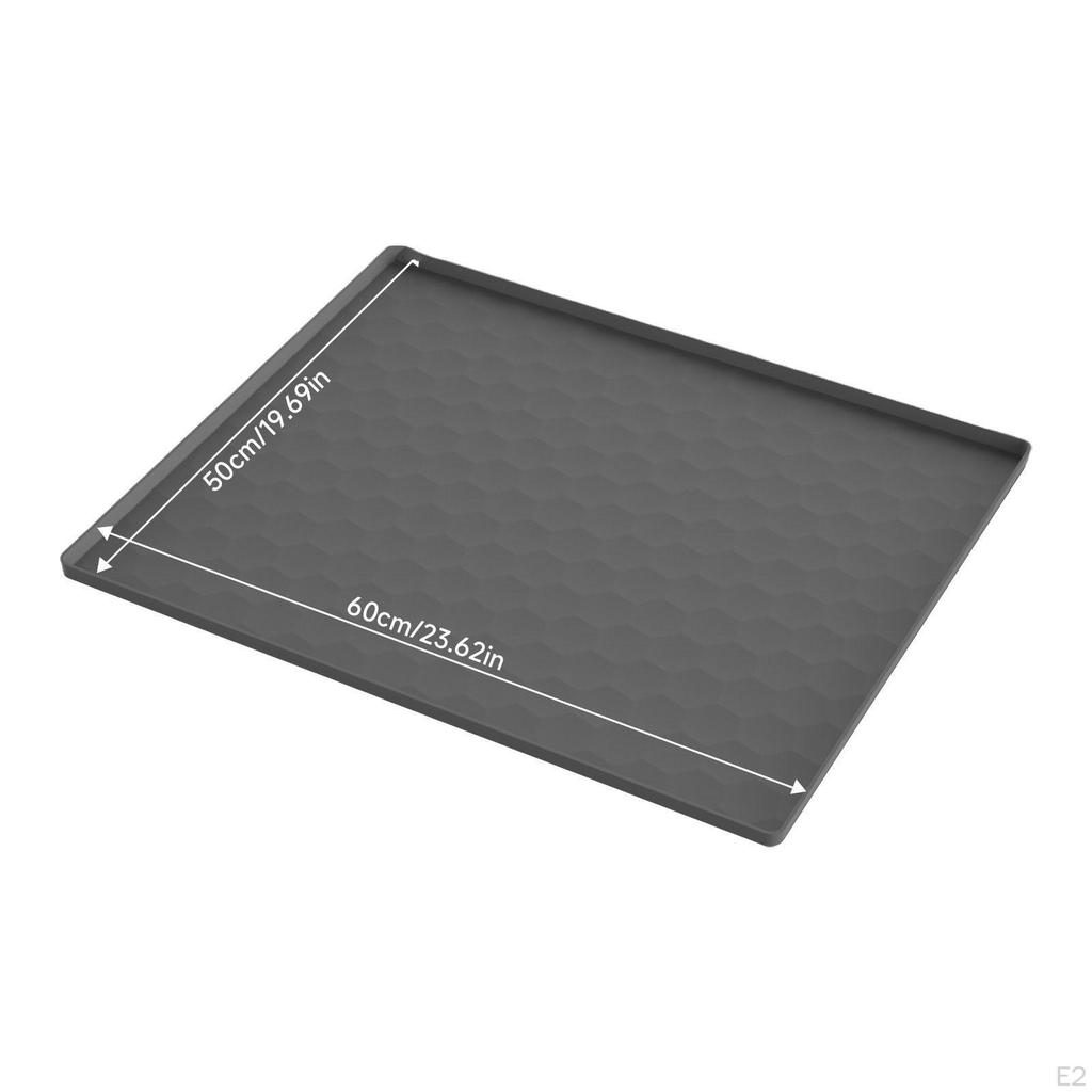 Mat In Silicone for Washer Top And Freezer Floor Area