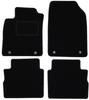 Czarne welurowe dywaniki podłogowe do: Opel Signum kombi (2003-2008)