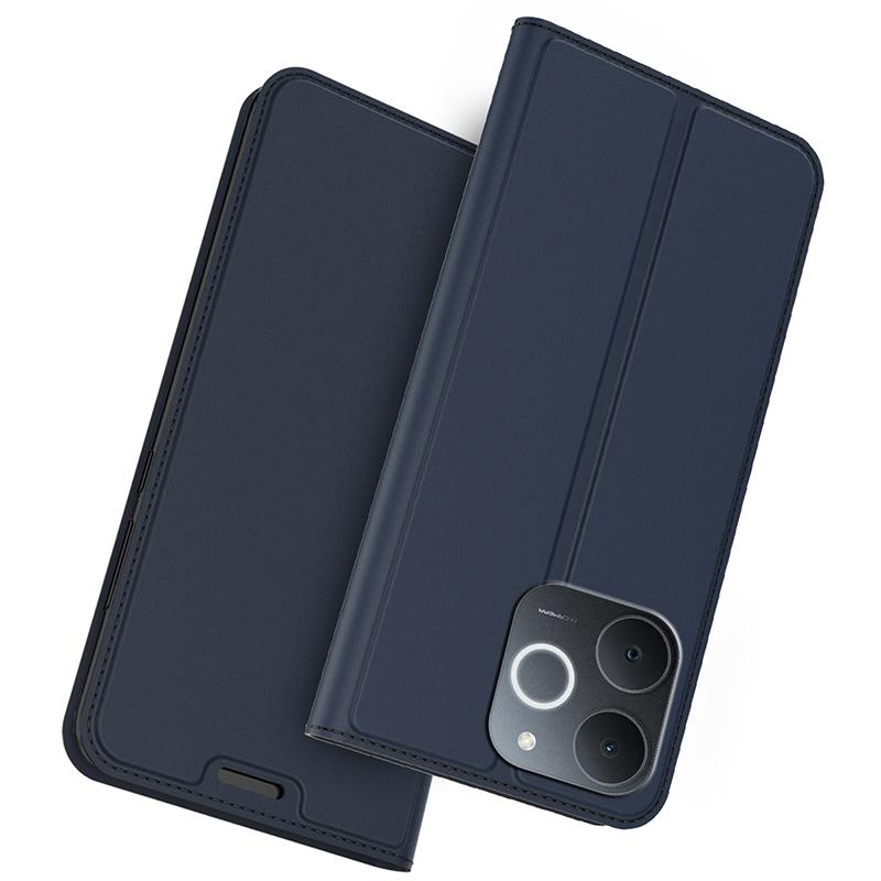 For Realme Note 70T 4G/Narzo 80 Lite 4G Case PU Leather Phone Cover with Card Holder Stand