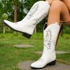 Thick-soled Shoes, Chunk-heeled Boots, New Autumn and Winter Soft-soled, Lightweight Long Boots
