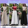 Casual Wide Leg Pants For Women With High Waist And Linen Fabric For Summer Comfort