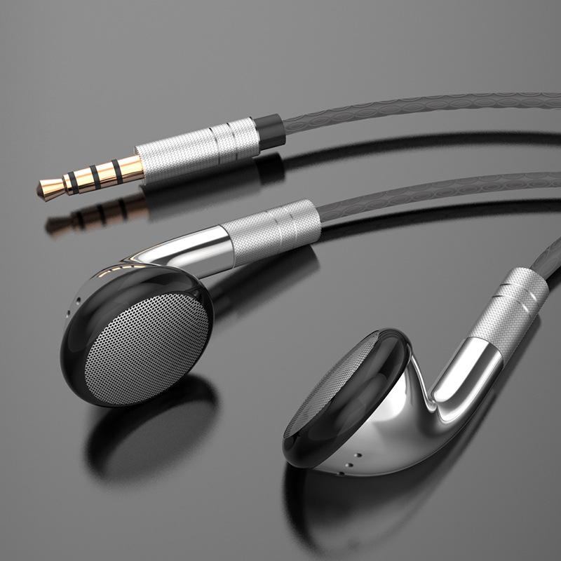 9D Surround Bass Wired Control Earphones 3.5mm In-Ear Headphones For IOS Earbuds with HD Mic Headsets Sports Gaming Handsfree