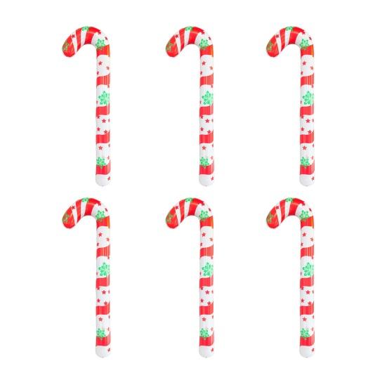 Candy Canes Balloons for Christmas Decorations Large Candy Sticks