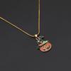 Cartoon Ghost Pumpkin Pumpkin Face Charms Necklace Trendy Jewelry set  Festival Party Gifts