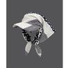 Face-Slimming Polka Dot Lace-Up Sun Protection Hat with Bow