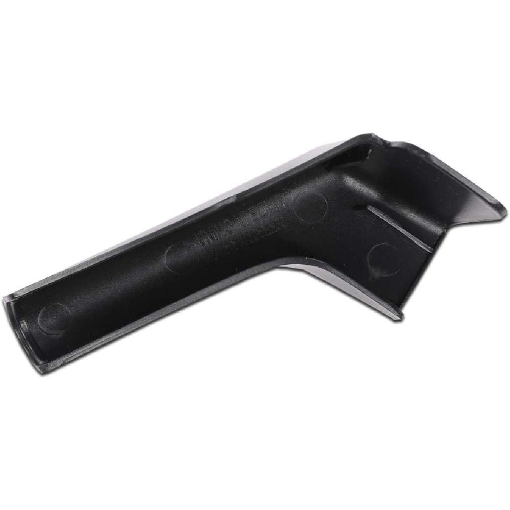 G-PLUS RV Rain Gutter Spout Long Version Left and Right Black Gutter Spout 3 1/2" Long 4pcs