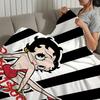 Blanket For Soft Cartoon Throw Blanket for Picnic Bed Sofa Home B-BoopS Bedroom Cozy B-B-BettyES-S Warm Comfortable