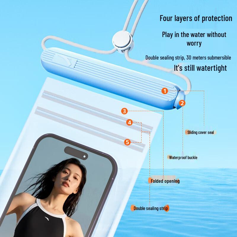 ANTA Universal Waterproof Touchscreen Phone Pouch